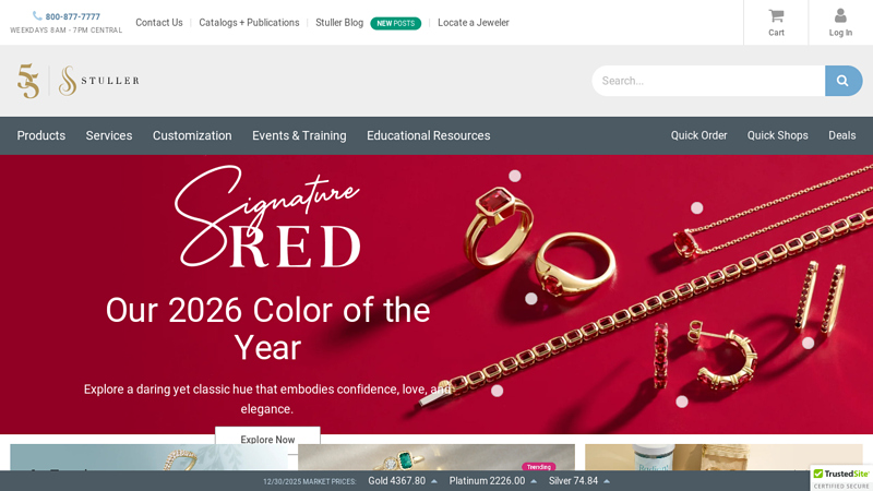 Stuller: Fine Jewelry Manufacturer