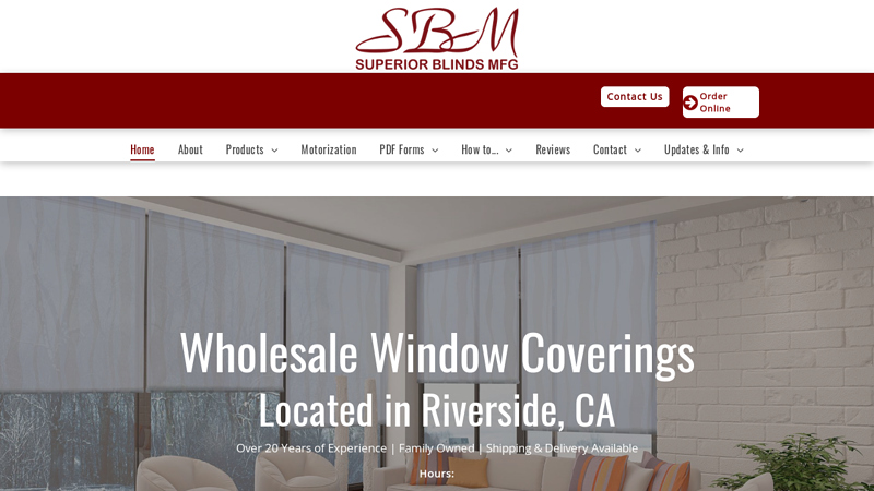 Superior Blinds MFG.