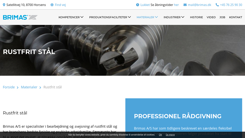 Svejsning i rustfrit stål