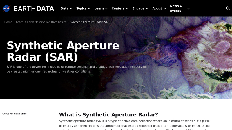 Synthetic Aperture Radar (SAR)