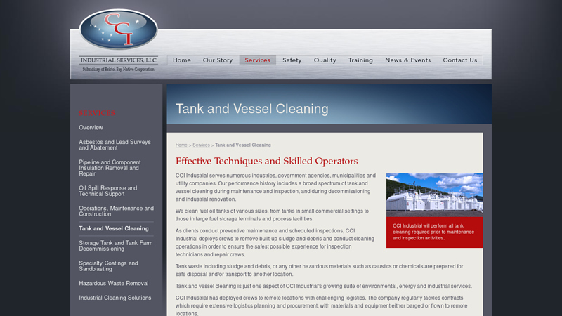 Tank and Vessel Cleaning