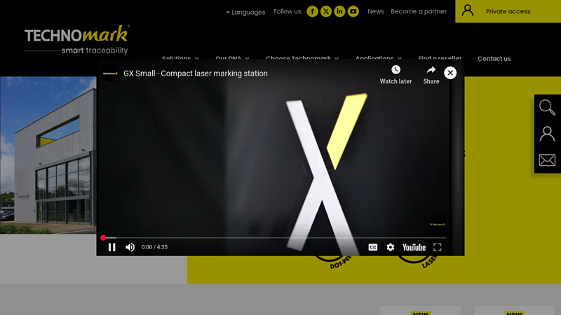 Technomark: Industrial marking