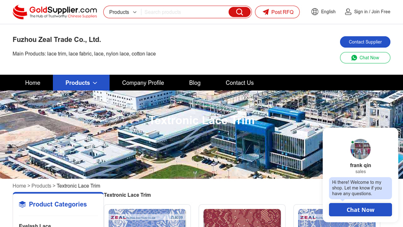 Textronic Lace Trim from China Manufacturers