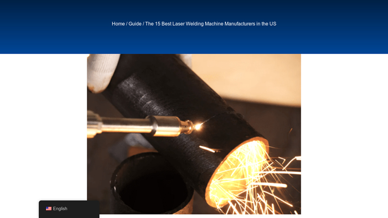 The 15 Best Laser Welding Machine Manufacturers in the US