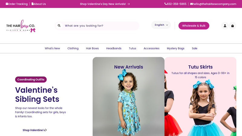 The Hair Bow Company (Cute Bows & Children's Boutique Clothing)