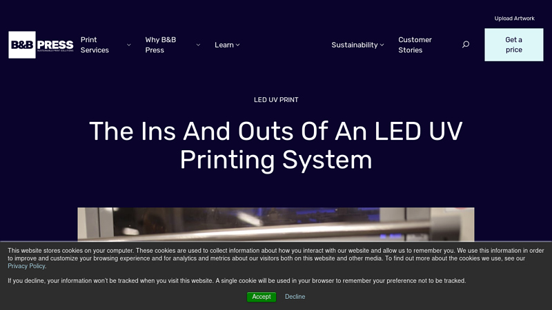 The Ins And Outs Of An LED UV Printing System