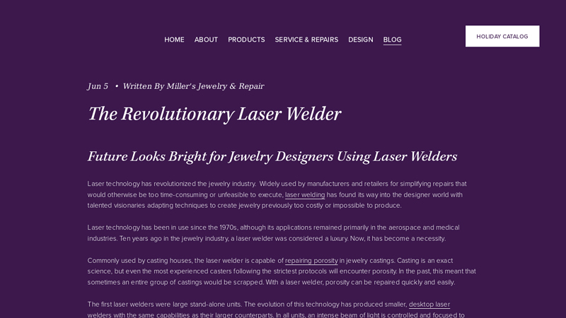 The Revolutionary Laser Welder