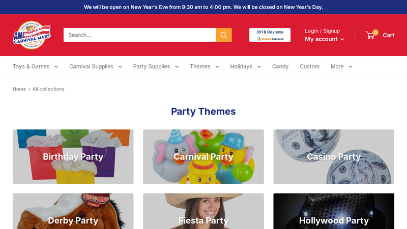 Theme Party Supplies