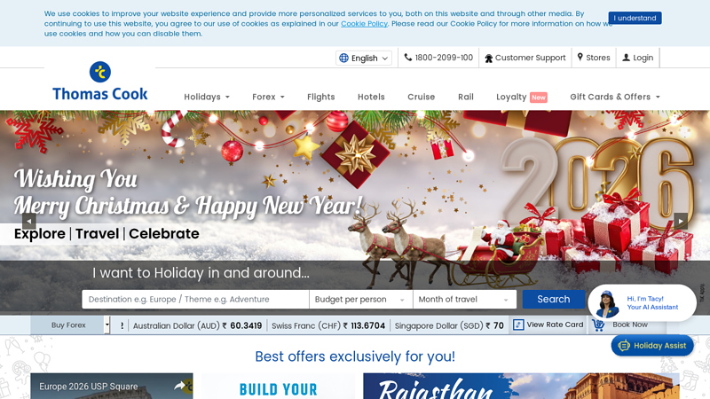 Thomas Cook Tours and Travels