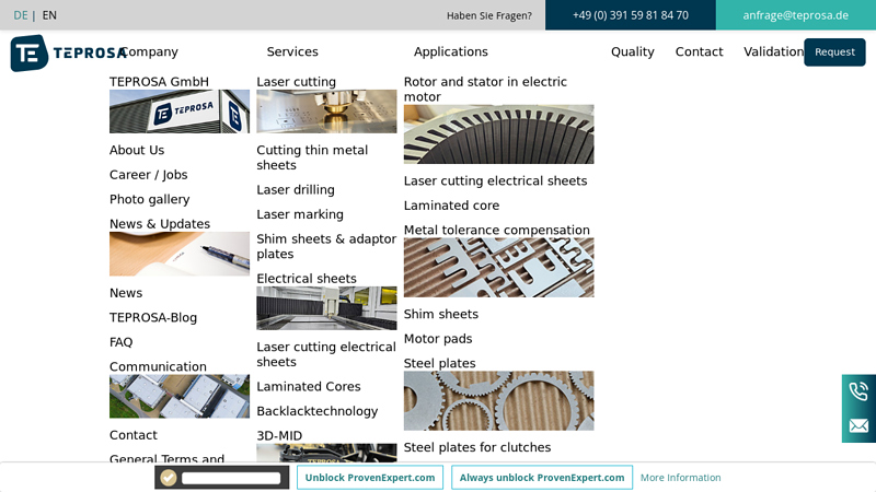 Tolerances and accuracy in laser cutting