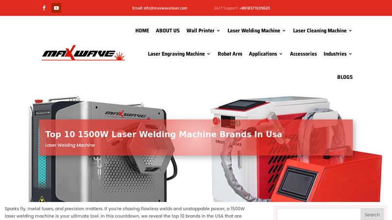Top 10 1500W Laser Welding Machine Brands In Usa