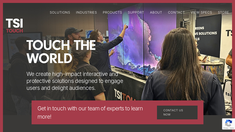 Touchscreen & Protective Solutions Designed to Touch the World