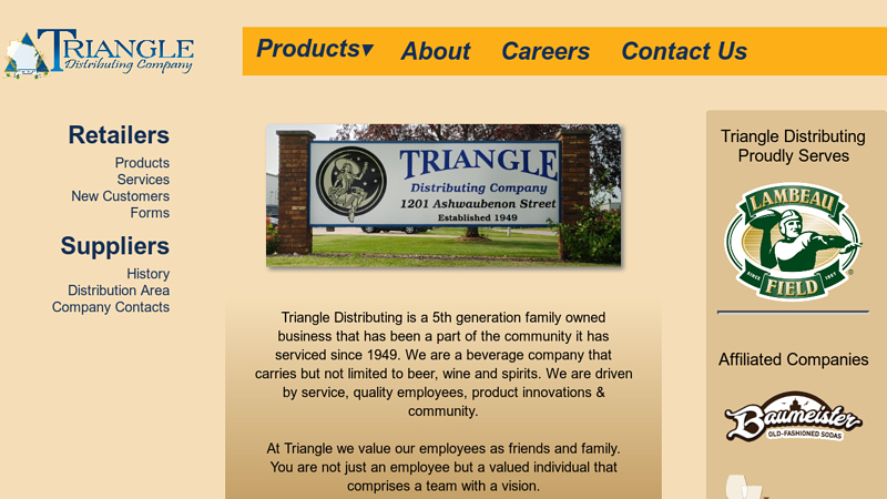 Triangle Distributing