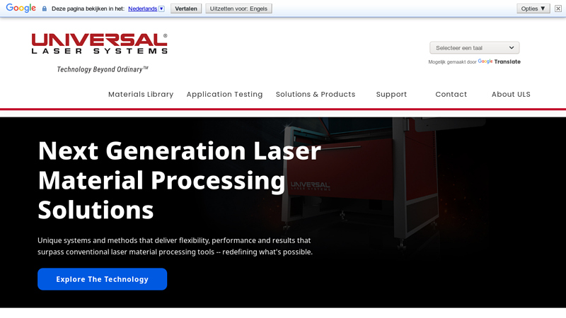 Universal Laser Systems