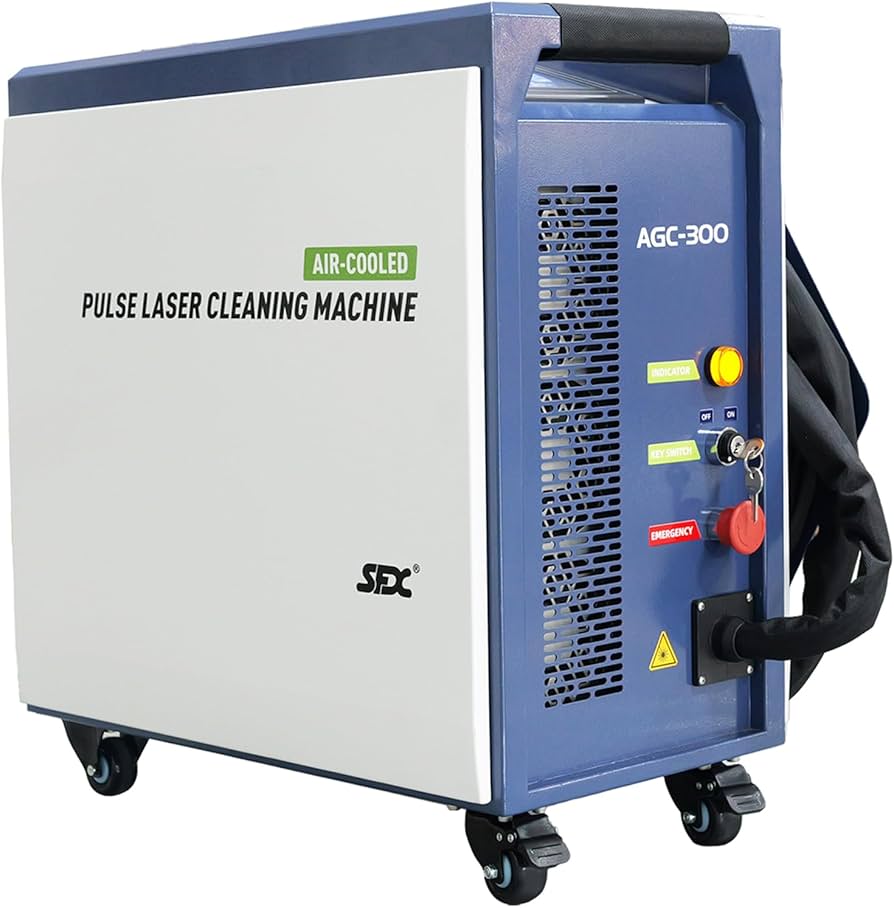 US Stock SFX AGC 300W 500W Air Cooled Pulse Laser Cleaning ...