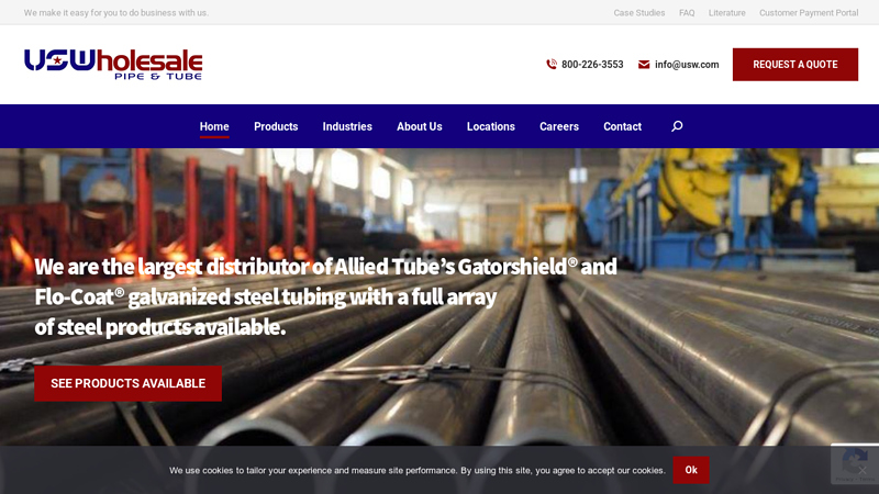 US Wholesale Pipe & Tube