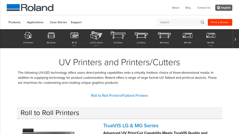 UV Printers and Printer/Cutters