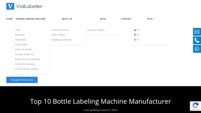 Top 10 Bottle Labeling Machine Manufacturer