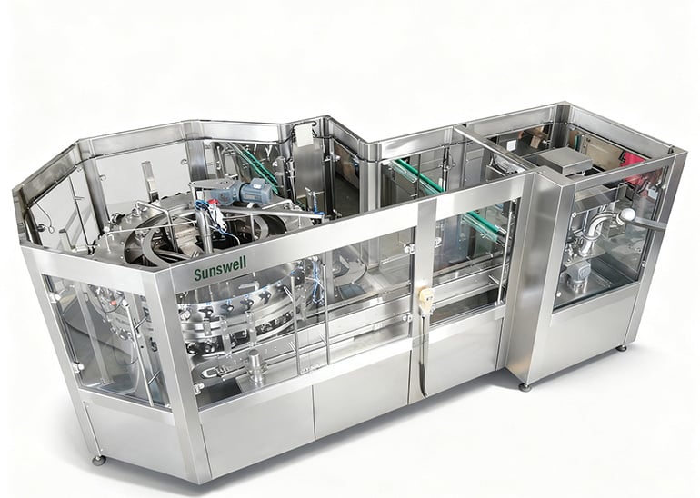 Illustrative example of water packing machine from Google Search