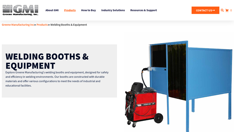 Welding Booths & Equipment