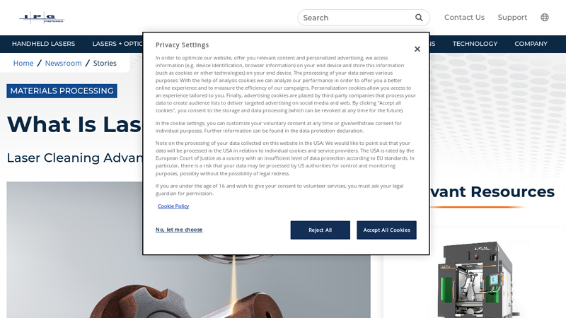 What Is Laser Cleaning? Advantages & How It Works