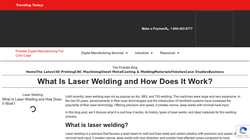What Is Laser Welding and How Does It Work?