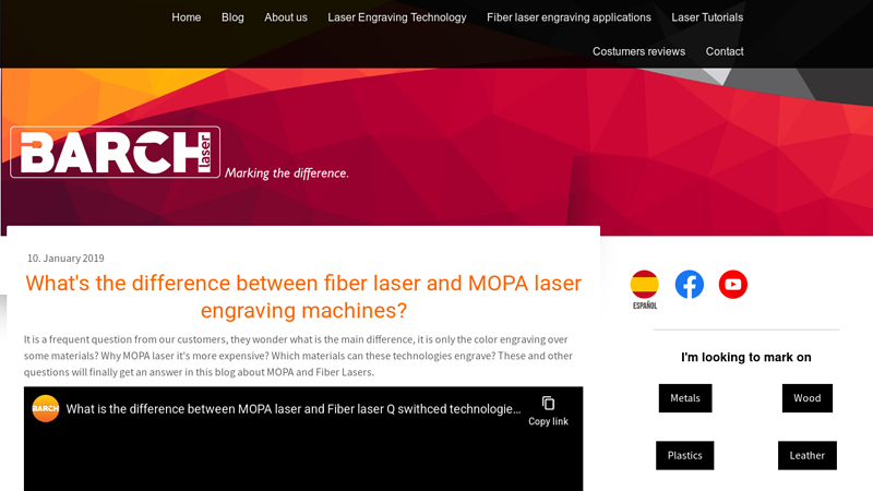 What's the difference between fiber laser and MOPA laser engraving ...