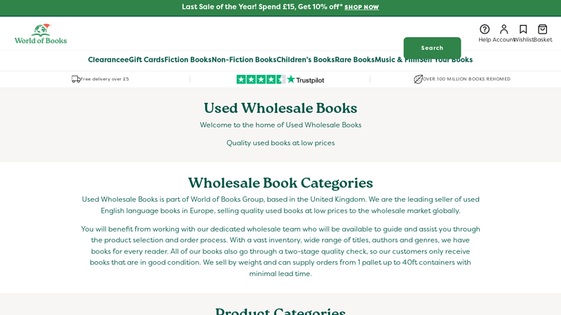 Wholesale Books
