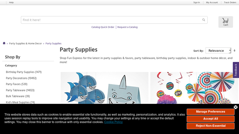 Wholesale & Bulk Party Supplies