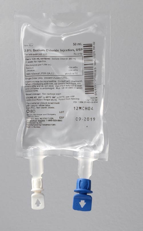 0.9% Sodium Chloride Injection, USP 50 mL