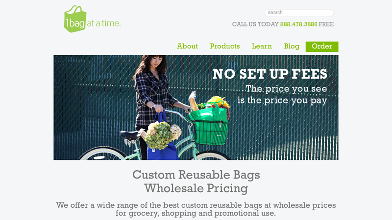 #1 Custom Reusable Bags
