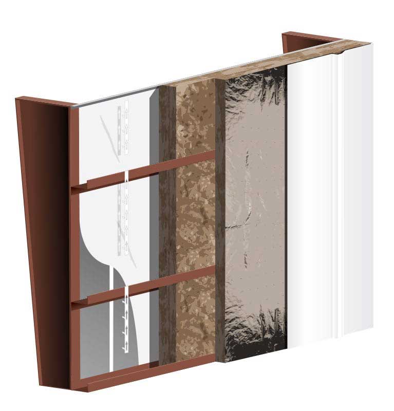 1. Energy Saver Double Layer Wall