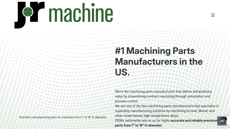#1 Machining Parts Manufacturers in the US