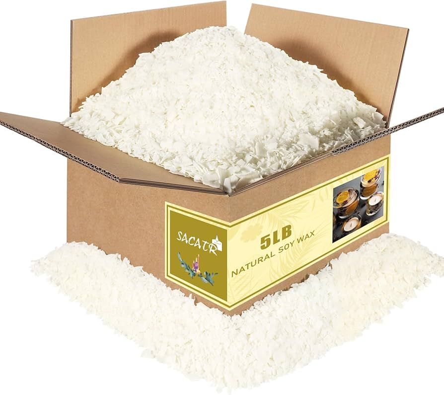 100% Natural Soy Candle Wax