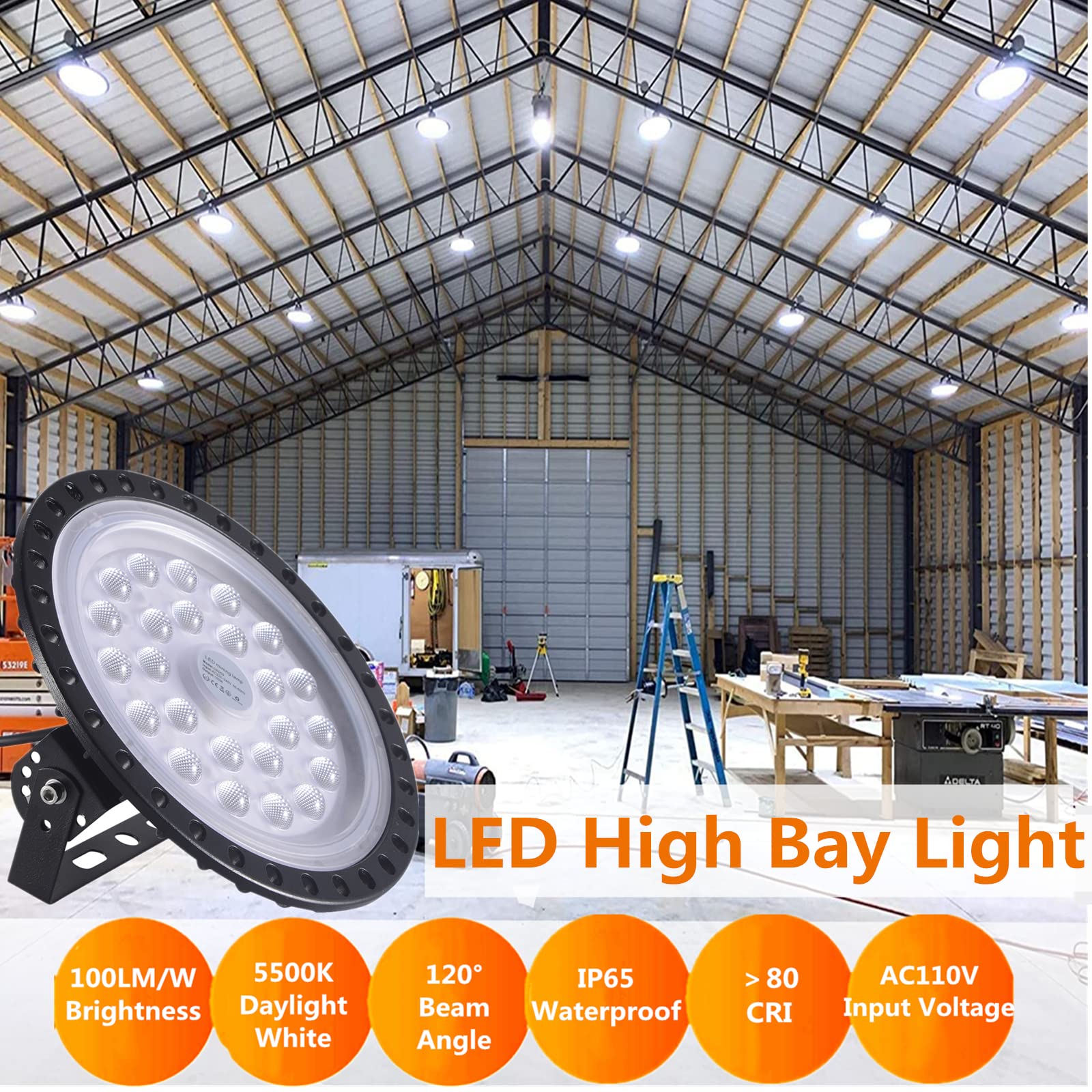 100W LED High Bay