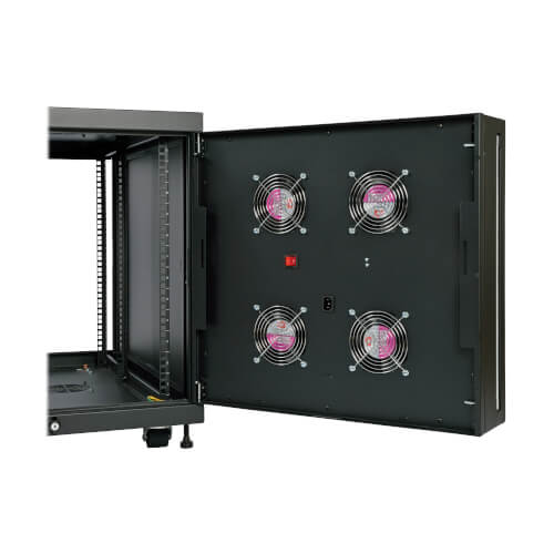 12U Server Rack Cabinet for Harsh Environments, Mid-Depth