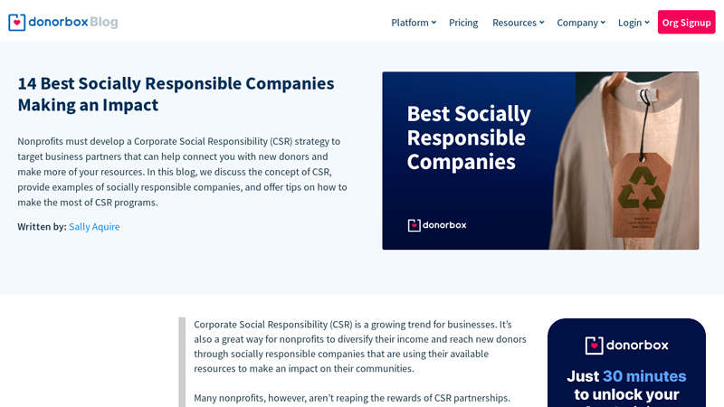 14 Best Socially Responsible Companies Making an Impact