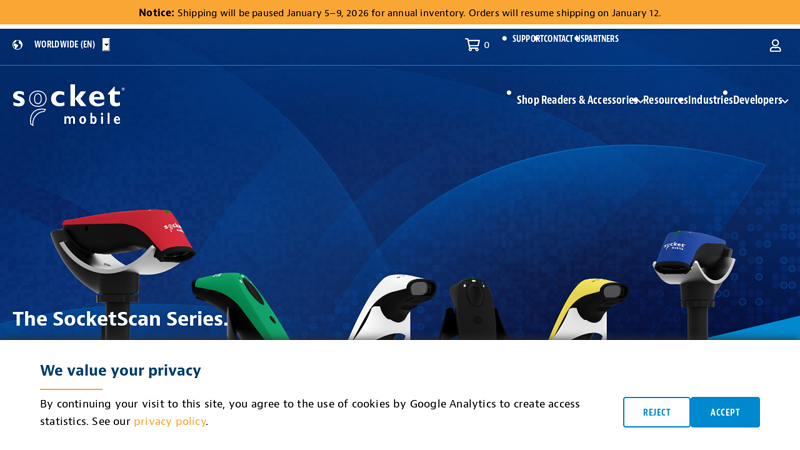 1D/2D Barcode Scanners & NFC Readers for Retail & Industrial ...