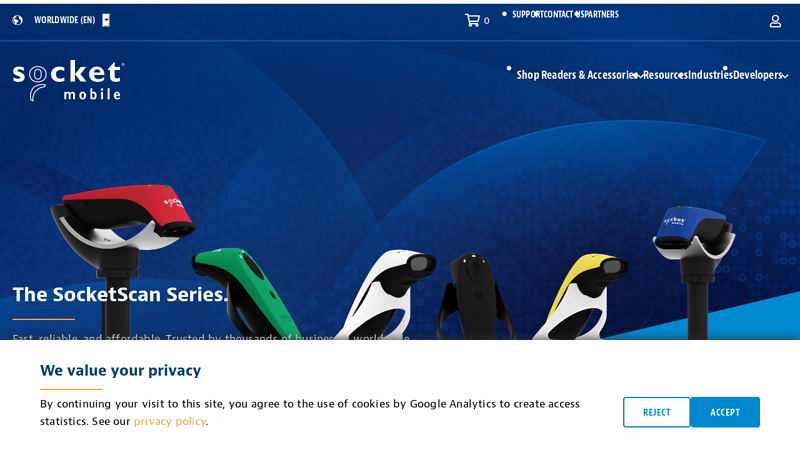 1D/2D Barcode Scanners & NFC Readers for Retail & Industrial ...