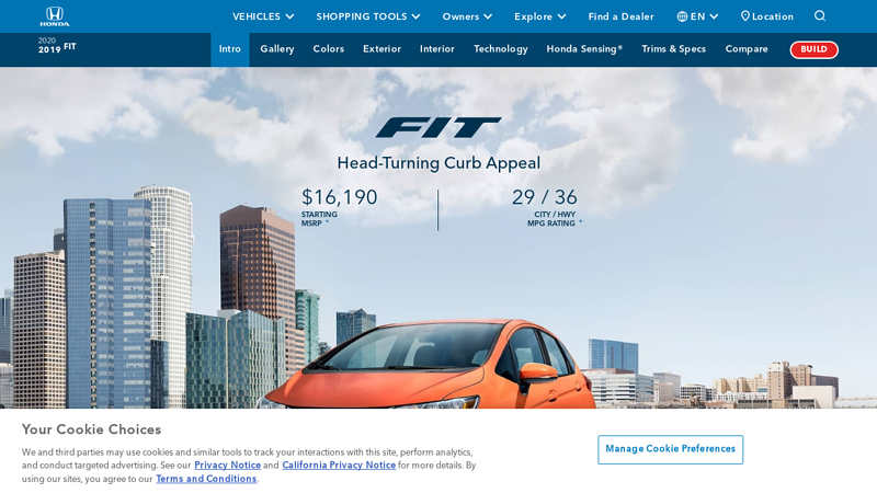 2019 Honda Fit – The Sporty 5