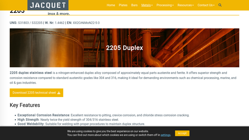 2205 stainless steel plates