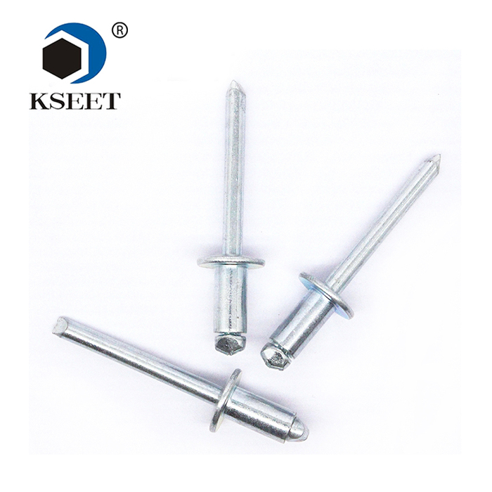 2.4 mm pop countersink double flush rivets