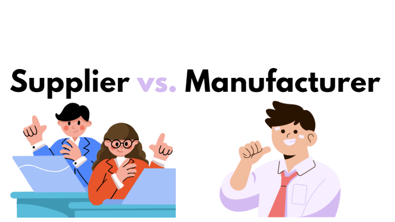 3 Equal Manufacturers or Suppliers?