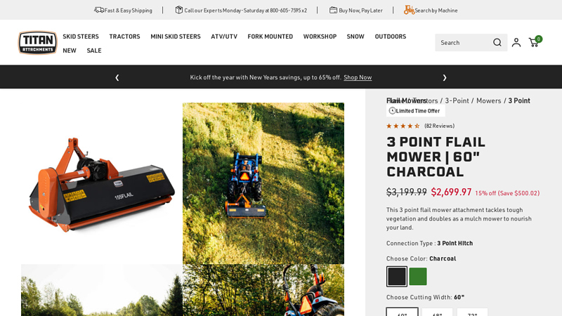 3 Point Flail Mowers