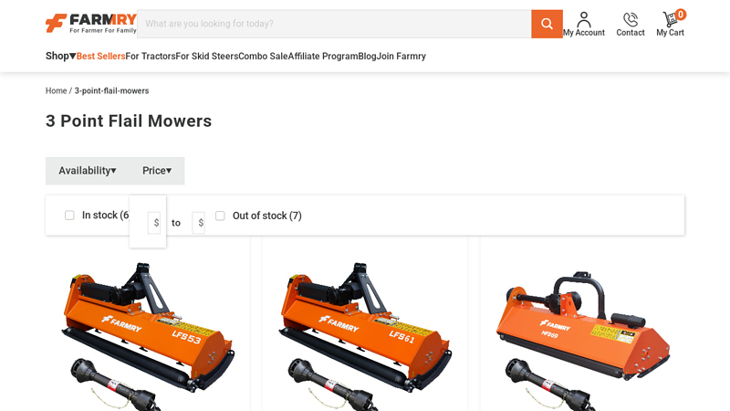 3-Point PTO Flail Mowers – Cut Grass, Weeds & Brush