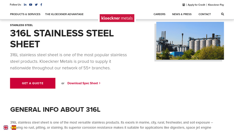 316L Stainless Steel Sheet