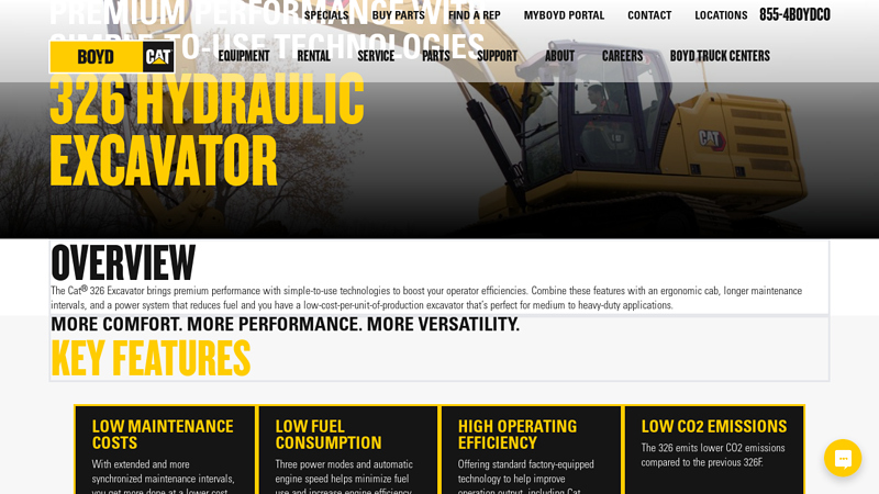 326 Hydraulic Excavator