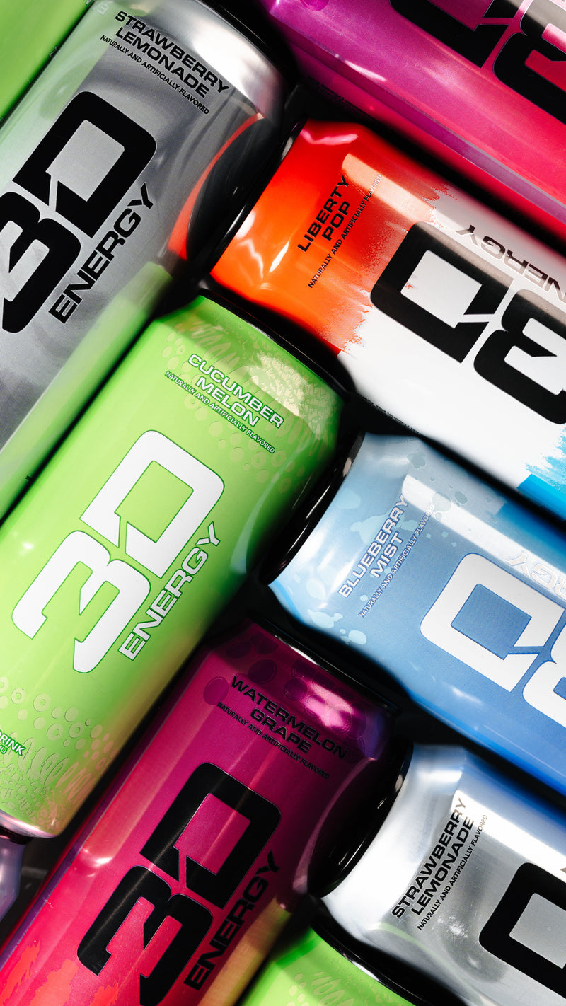 3D Energy Drinks