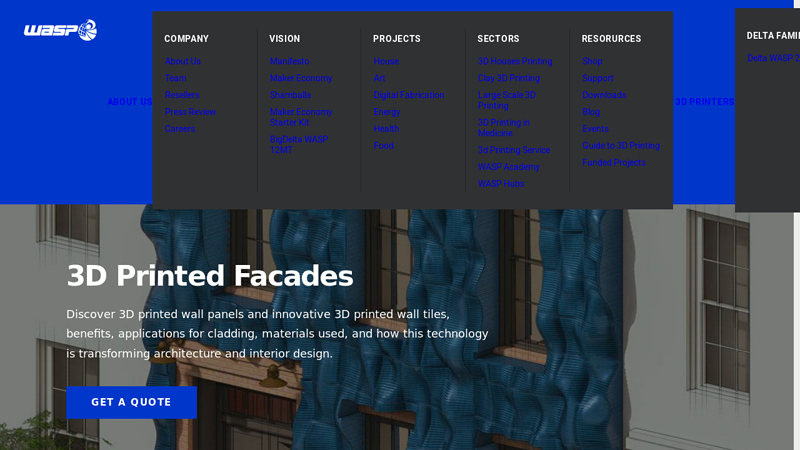 3D Printed Wall Panels