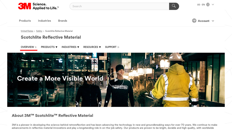 3M Scotchlite Reflective Material Overview